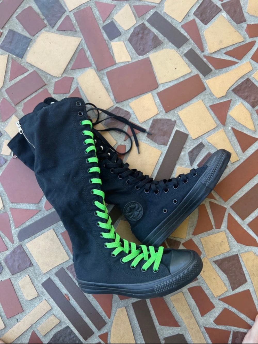 Converse Black/Black High-Top CTAS XX-HI Sneakers
